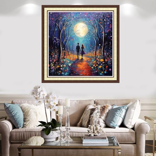 Counted Cross Stitch Kits for Adults Full Range of Cross Stitching Embroidery Unprinted Pattern for Beginners