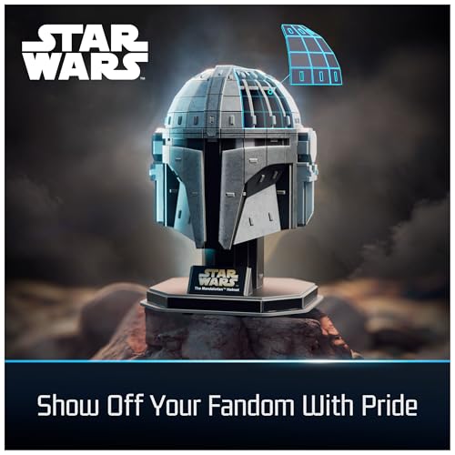 Star Wars Mandalorian Helmet 3D Model Kit