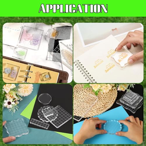 Clear Acrylic Stamp Blocks