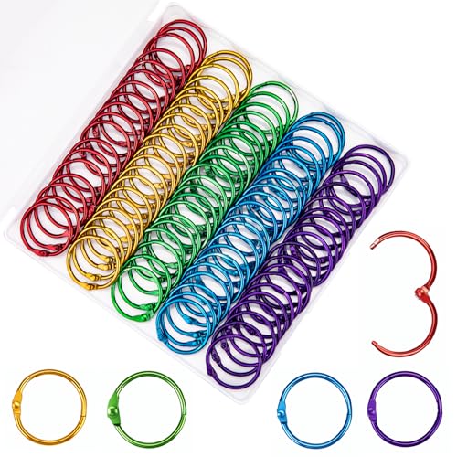 100 Pcs Binder Rings (100 Count)