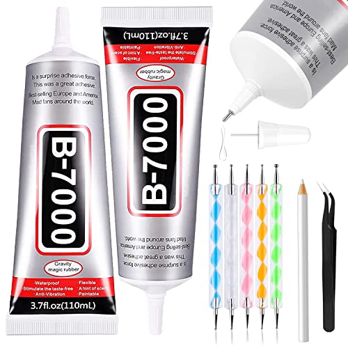 B7000 Adhesive Rhinestones Glue for Crafts (7.39 Fl Oz)