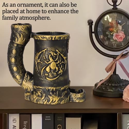Dice Tower Mug DND Dice Roller Tower with 7 PCS Dice Set