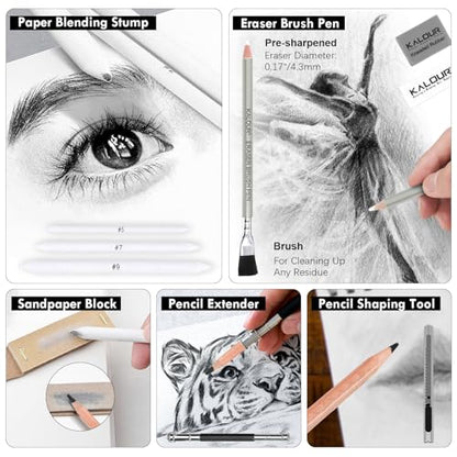 39pcs Drawing Pencil Set (39 Count)