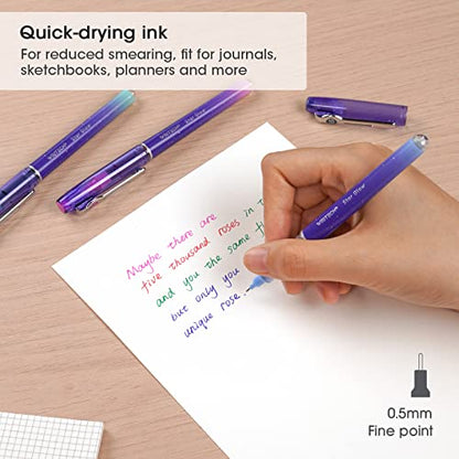 Liquid Ink Rollerball Pens (8 Count)