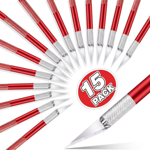 15 Pack Exacto Knife Set