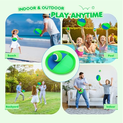 Toss and Catch Ball Set Upgraded (8 Count)