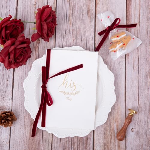 Vintage Burgundy Velvet Ribbon (75 Foot)