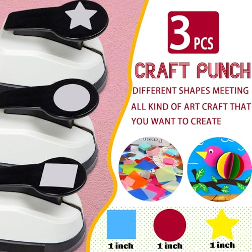 Paper Punch 3 Pcak (3 Count)
