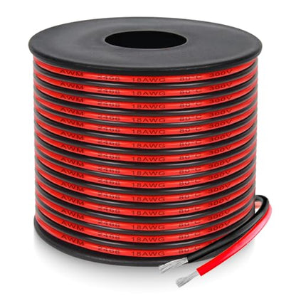 18 Gauge 2 Conductor PVC Tinned Copper Electrical Wires
