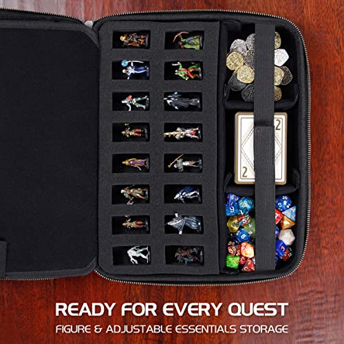 DND Binder Collector's Edition RPG Organizer Case with Built