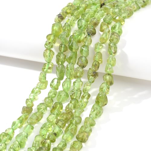 Green Peridot Pebble Nugget Oval Free Tumbled Stone 6