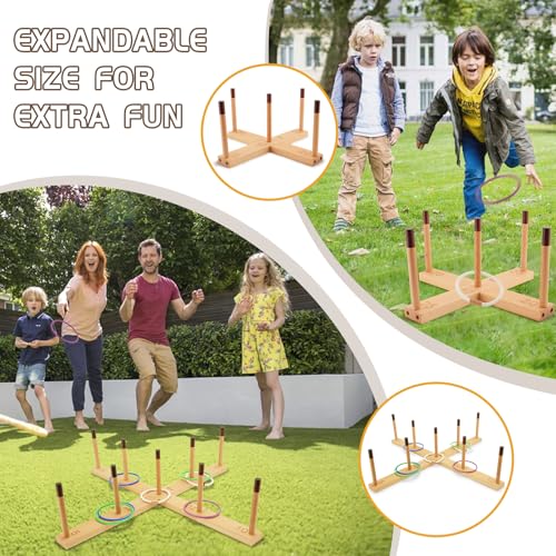 33" Giant Ring Toss Game for Yard (30 Count)