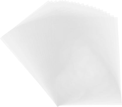 MECCANIXITY Colored Vellum Paper, 40 Sheet White Transparency 11.7 x 8.2 Printable Vellum Paper, Translucent Vellum Sheets for Printing Wedding Invitations, Ink Jet Laser Printer