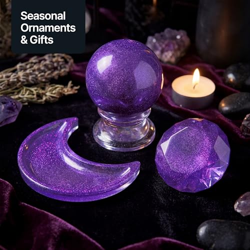 Craft Glitter Fluorescent Purple 100g Ultrafine Glitter (3.5274 Ounce)