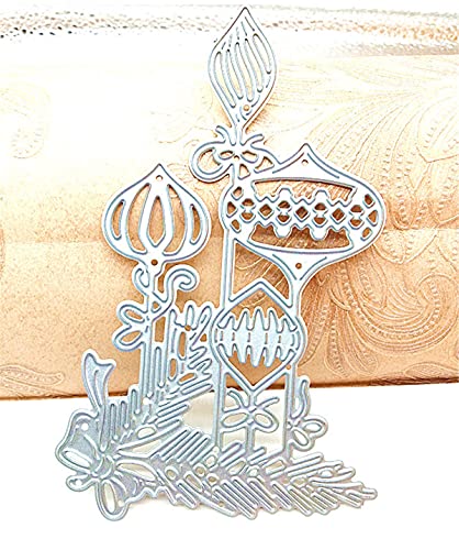 Ammsochy Metal Cutting Dies DIY Merry Christams Embossing Stencil Template Scrapbooking Card Making Mold Photo Album Arts Crafts Tools