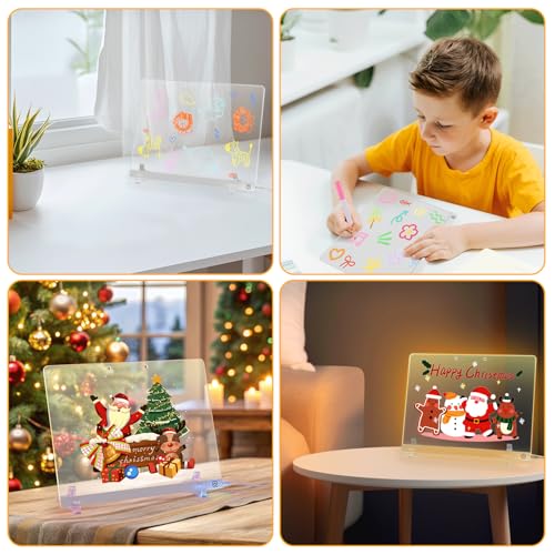 LED Doodle Glow Note Board 13.7"X10"