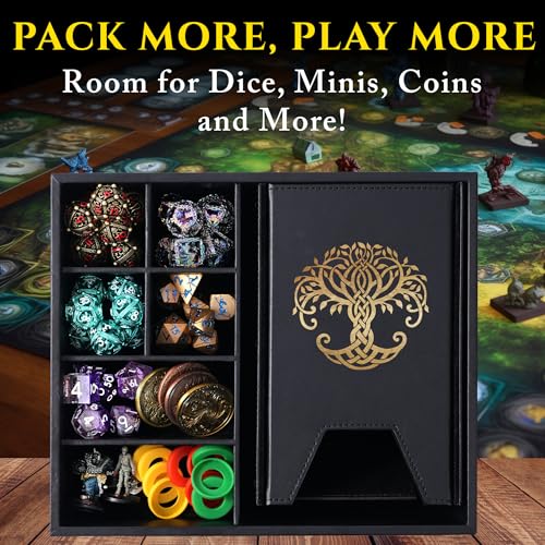 All-in-One Game Roamer - Dice Tray & Tower for DND and RPG
