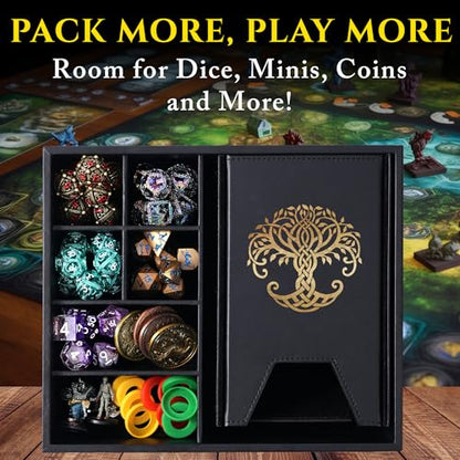 All-in-One Game Roamer - Dice Tray & Tower for DND and RPG