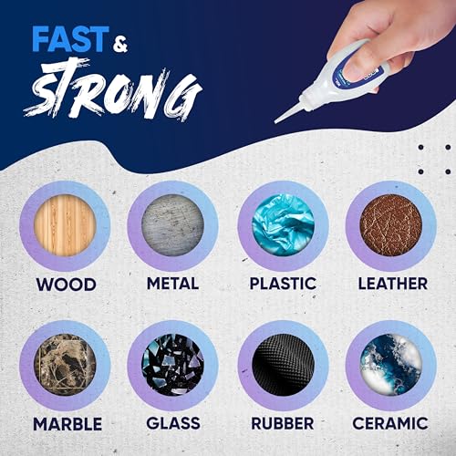 CA Glue with Activator 24x Thin Medium Thick Glue Kit 8X 16.9oz Accelerator