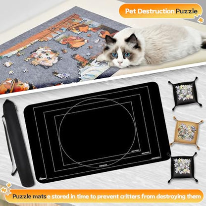 Jigsaw Puzzle Mat Roll Up