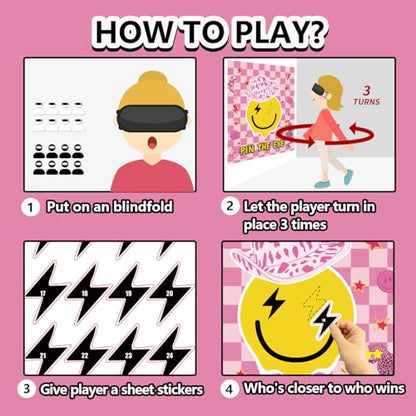 ONE Happy Dude Party Games Birthday Decorations