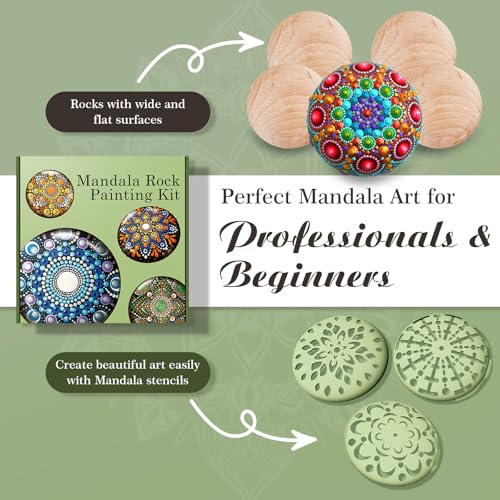 Mandala Rock Painting Kit