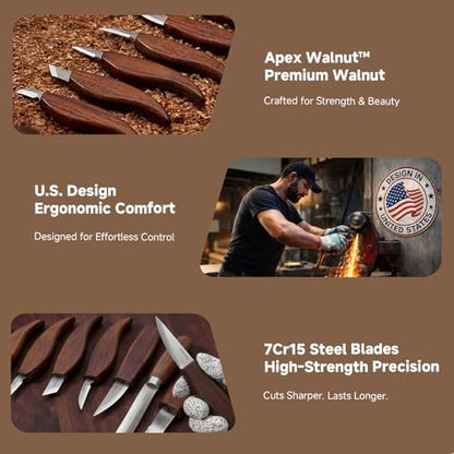 Wood Carving Kit (30 Count)