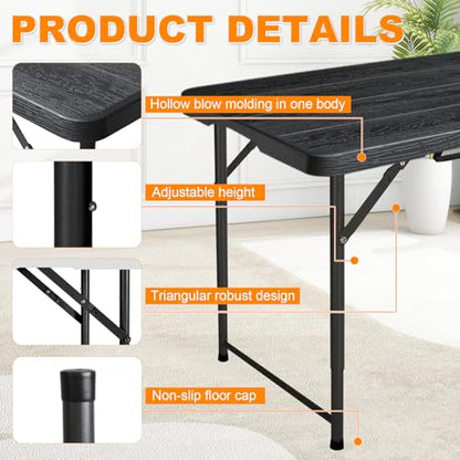 4ft Folding Table