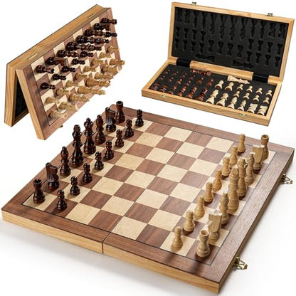 Magnetic Chess Set for Adults & Kids