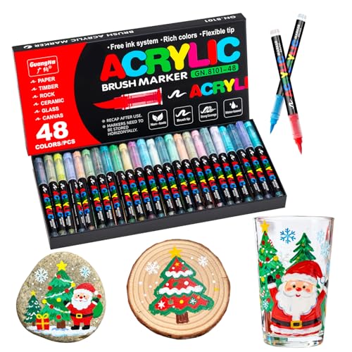 Acrylic Paint Markers (48 Count)