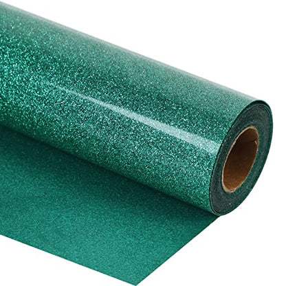 HTV Glitter Green Roll