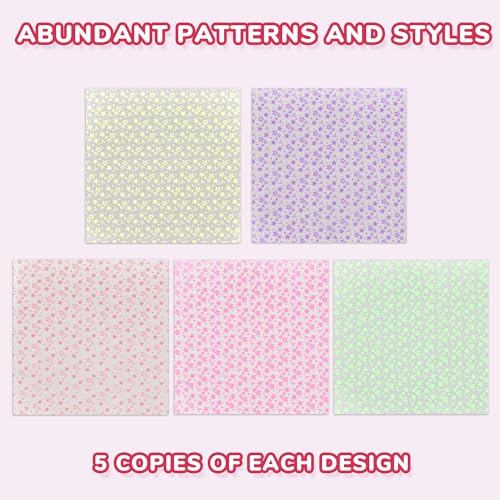 Pastel Glow in the Dark Origami Paper (50 Count)