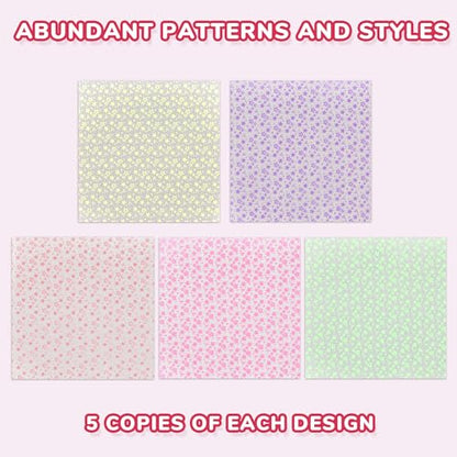 Pastel Glow in the Dark Origami Paper (50 Count)