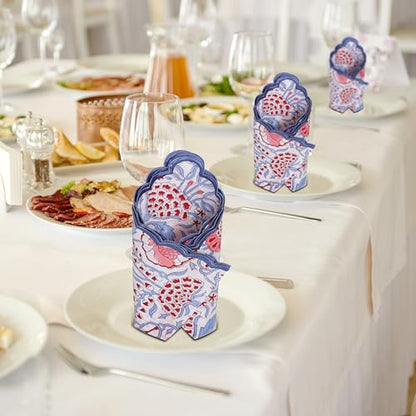 Hand Block Print Cloth Napkins (4.2329 Ounce)