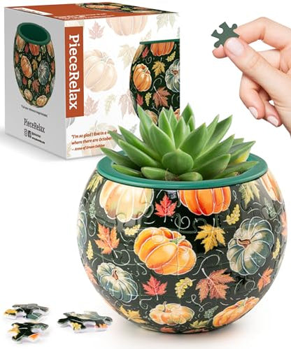 3D Puzzle Planter 80 Pieces