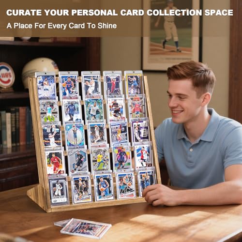Trading Card Display Stand