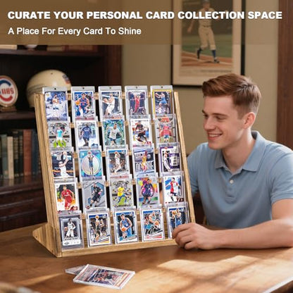 Trading Card Display Stand