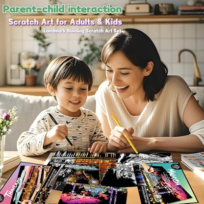 Scratch Art for Adults