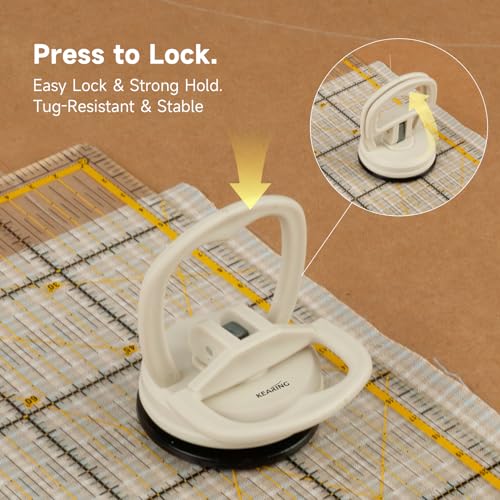 Suction Cup Quilting Ruler Handle