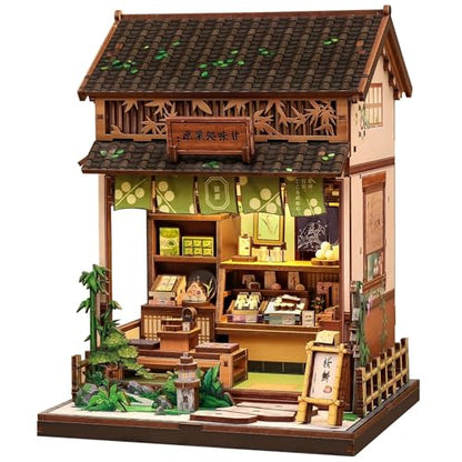 Book Nook Kit Japanese Miniature Desert Shop
