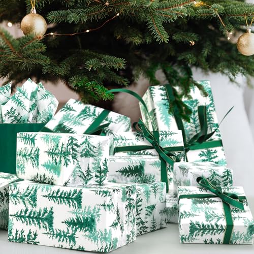 100 Sheets Christmas Tree Tissue Paper
