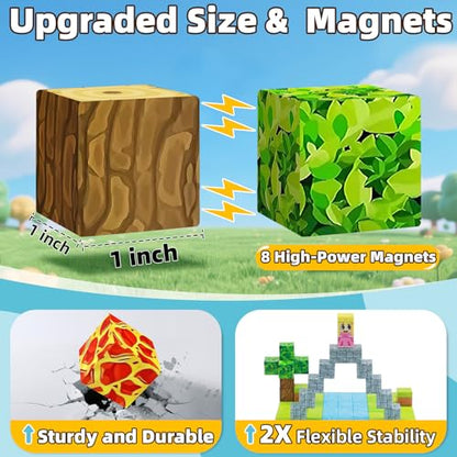 150PCS Magnetic Blocks (150 Count)