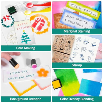 Mini Smudge Ink Pads for Stamps