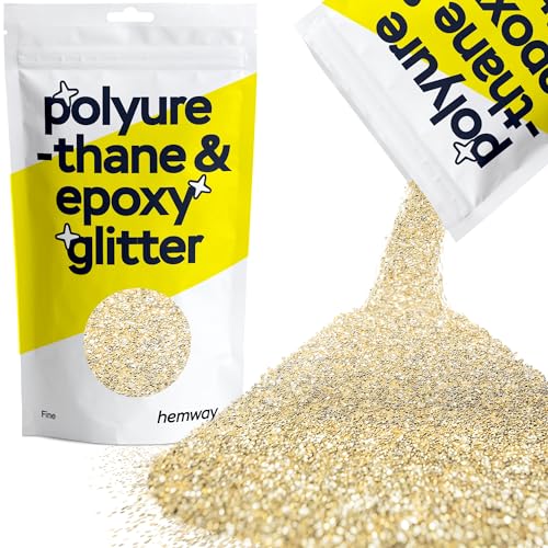 Resin Glitter Champagne Gold 100g Fine Polyurethane & Epoxy Glitter (3.5 Ounce)