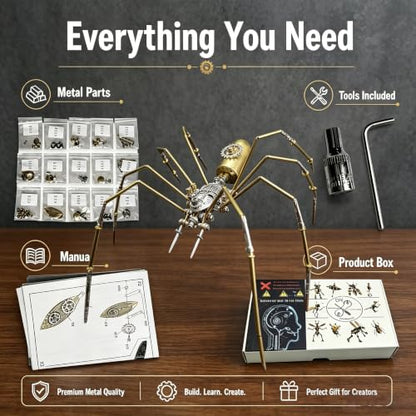 Retro Steampunk Mechanical Insect Craft