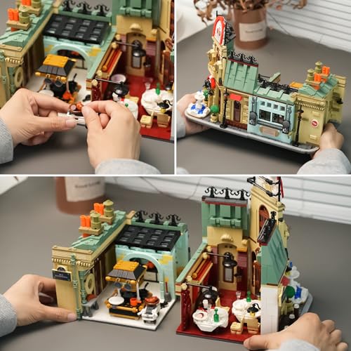 Parisian Garden Hotel & City Kitchen Building Set