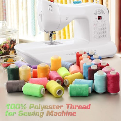 100pcs Bobbins Sewing Threads Kit (100 Count)