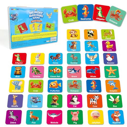 72 PCS Memory Match Game