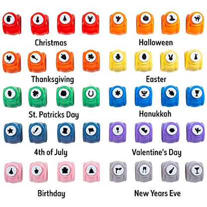 Every Occasion Year Round Scrapbook Paper Holiday Punchers