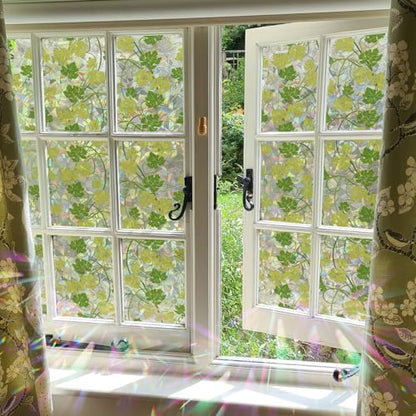 Rainbow 3D Window Stained Glass Privacy Film Decorative